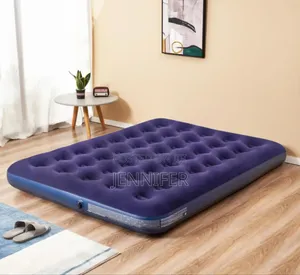 4 by 6 Anveli Flocked Air Bed