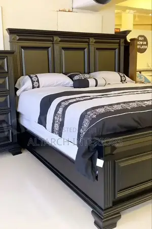 5×6 Wooden King Bed
