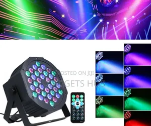 36 Led Lights RGB Par Can Disco Light 4 Packs Dj Stage