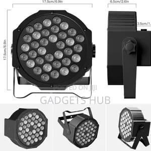 36 Led Lights RGB Par Can Disco Light 4 Packs Dj Stage