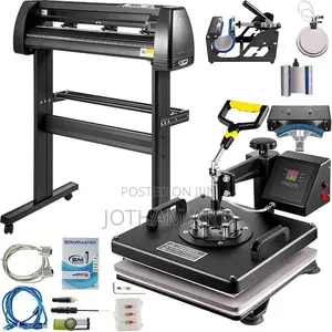 Heat Press 8in1 Combo + 2ft Cutting Plotter Package