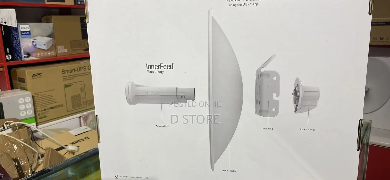 Unifi Ubiquiti Power Beem 5ac Gen 2accesspoint