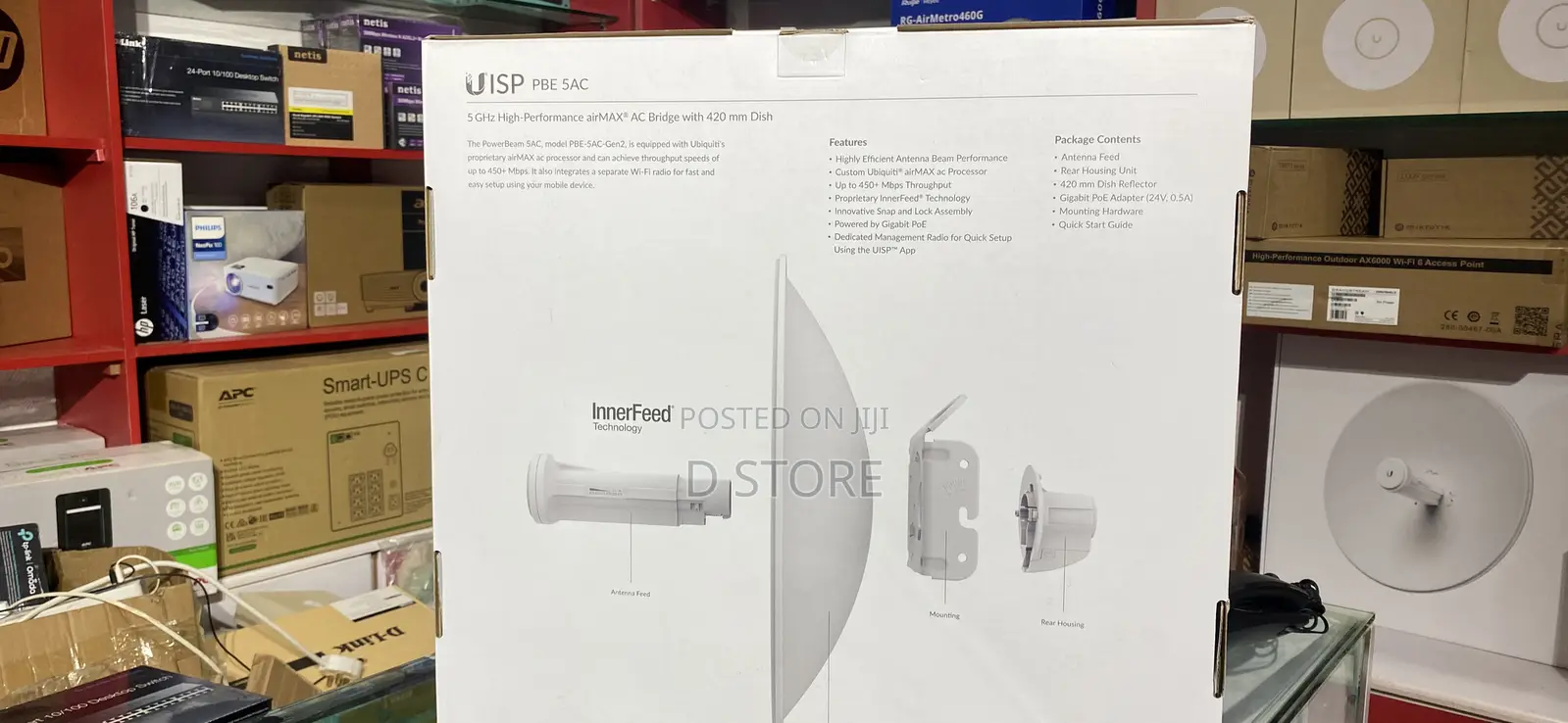 Unifi Ubiquiti Power Beem 5ac Gen 2accesspoint