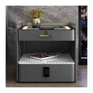 Smart Bedside Charging Table And Safe