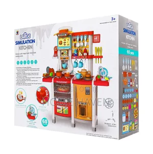 65pcs Large Kid's Kitchen Play Set