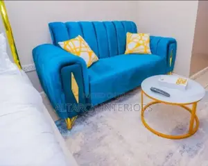 2 Seater Sofa With a Round Table