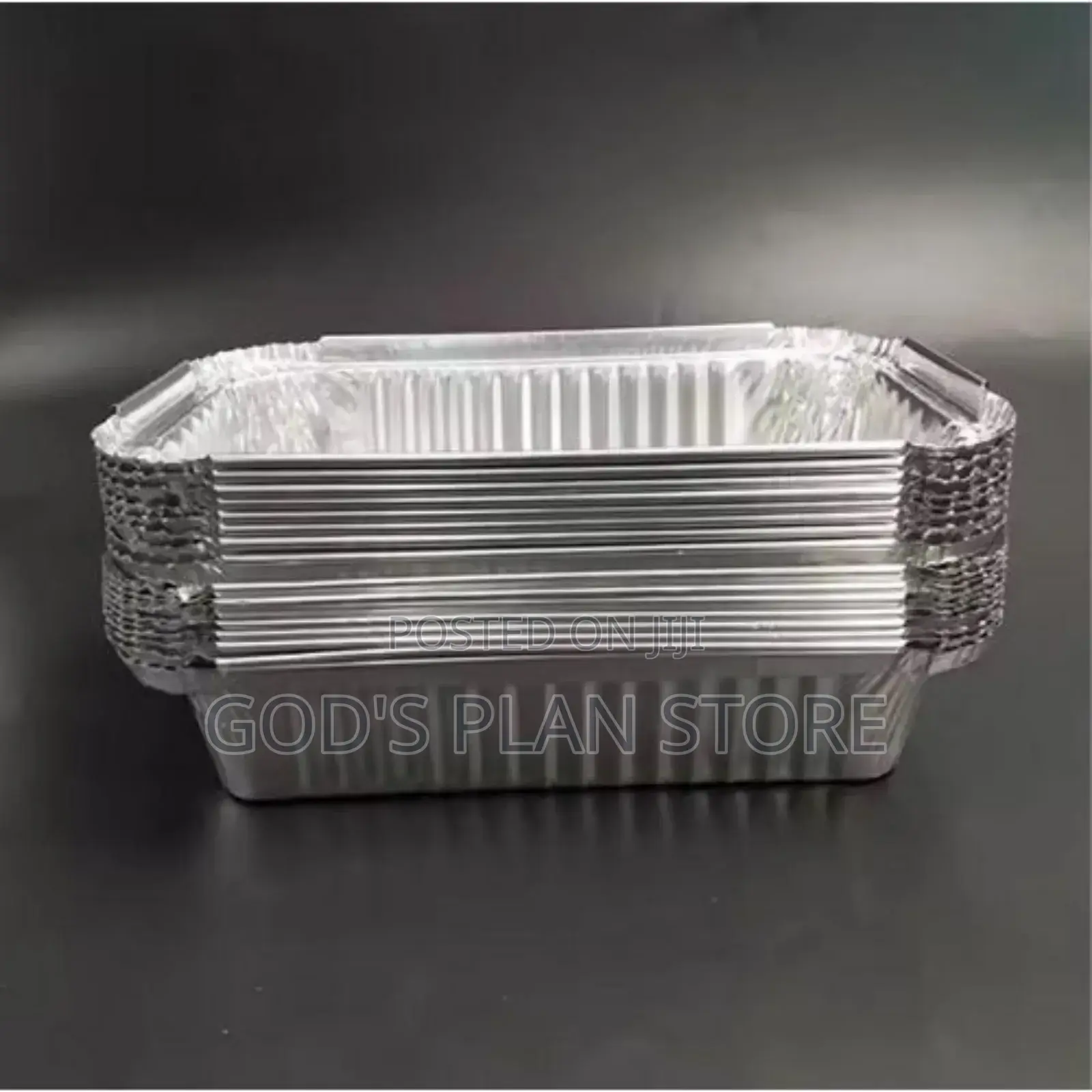 Silver Plates for Food (Big Size) 1000pcs