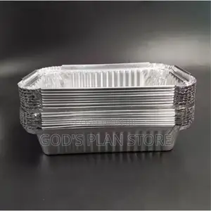 Silver Plates for Food (Big Size) 1000pcs