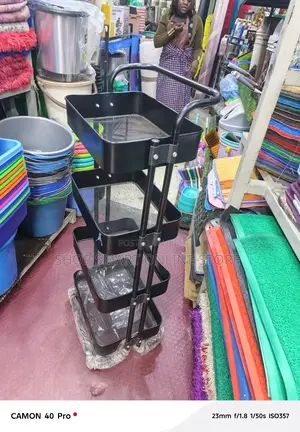 Metallic Salon Trolley Metallic Salon Trolley