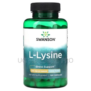 Swanson, L-Lysine, 500 Mg, 100 Capsules