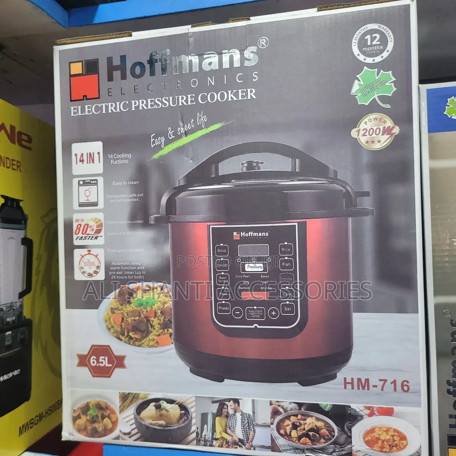 6.5l Pressure Cooker/Pressure Cooker Hoffman 6.5l