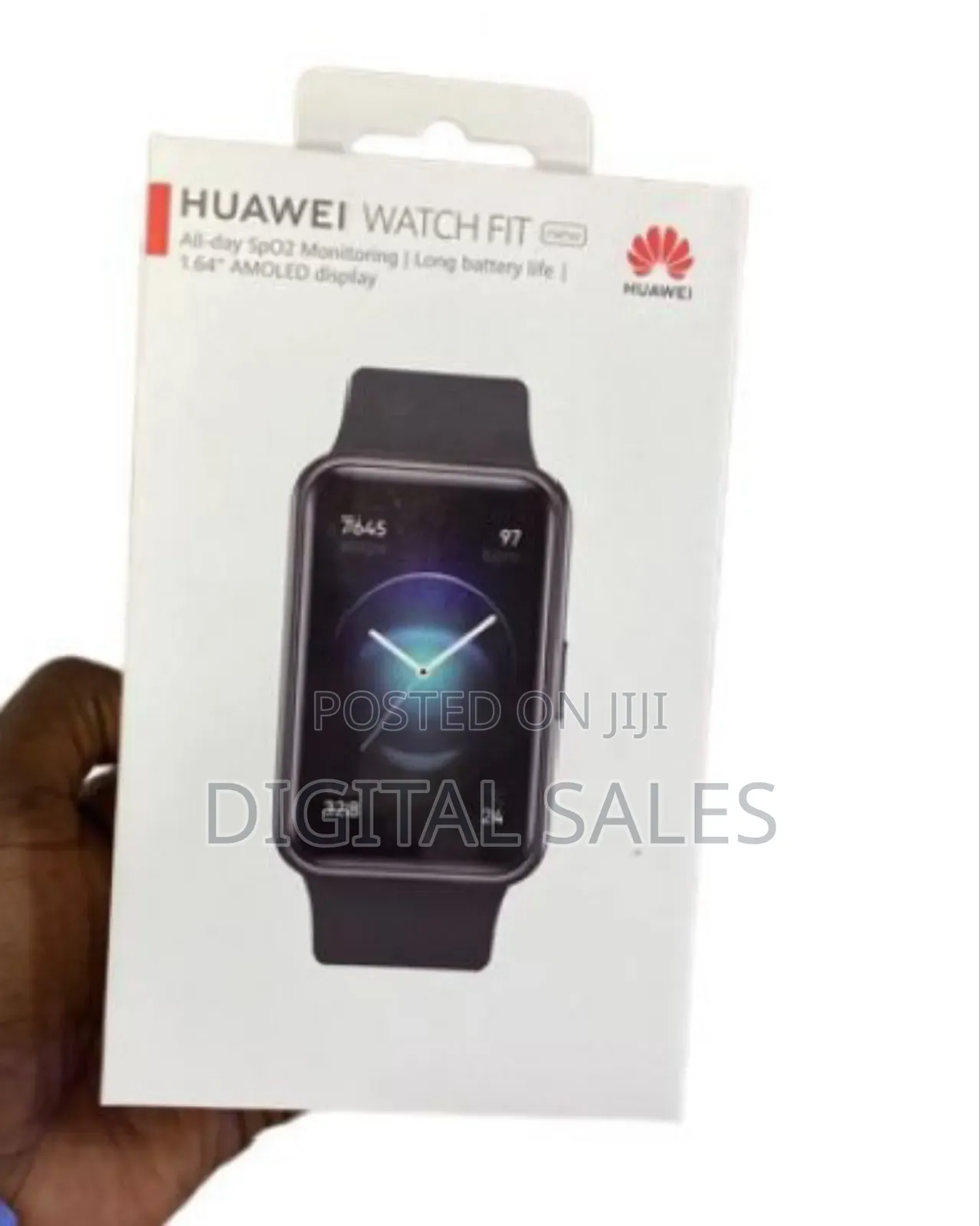 Huawei Watch Fit Bluetooth Smartwatch, 1.64" Amoled Display.