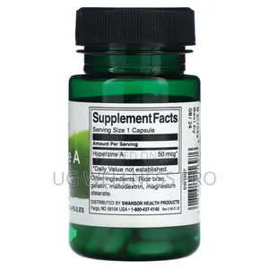 Swanson, Huperzine A, 50 McG, 60 Capsules