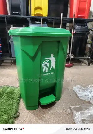 Step on Dust Bins 80ltrs Plastic