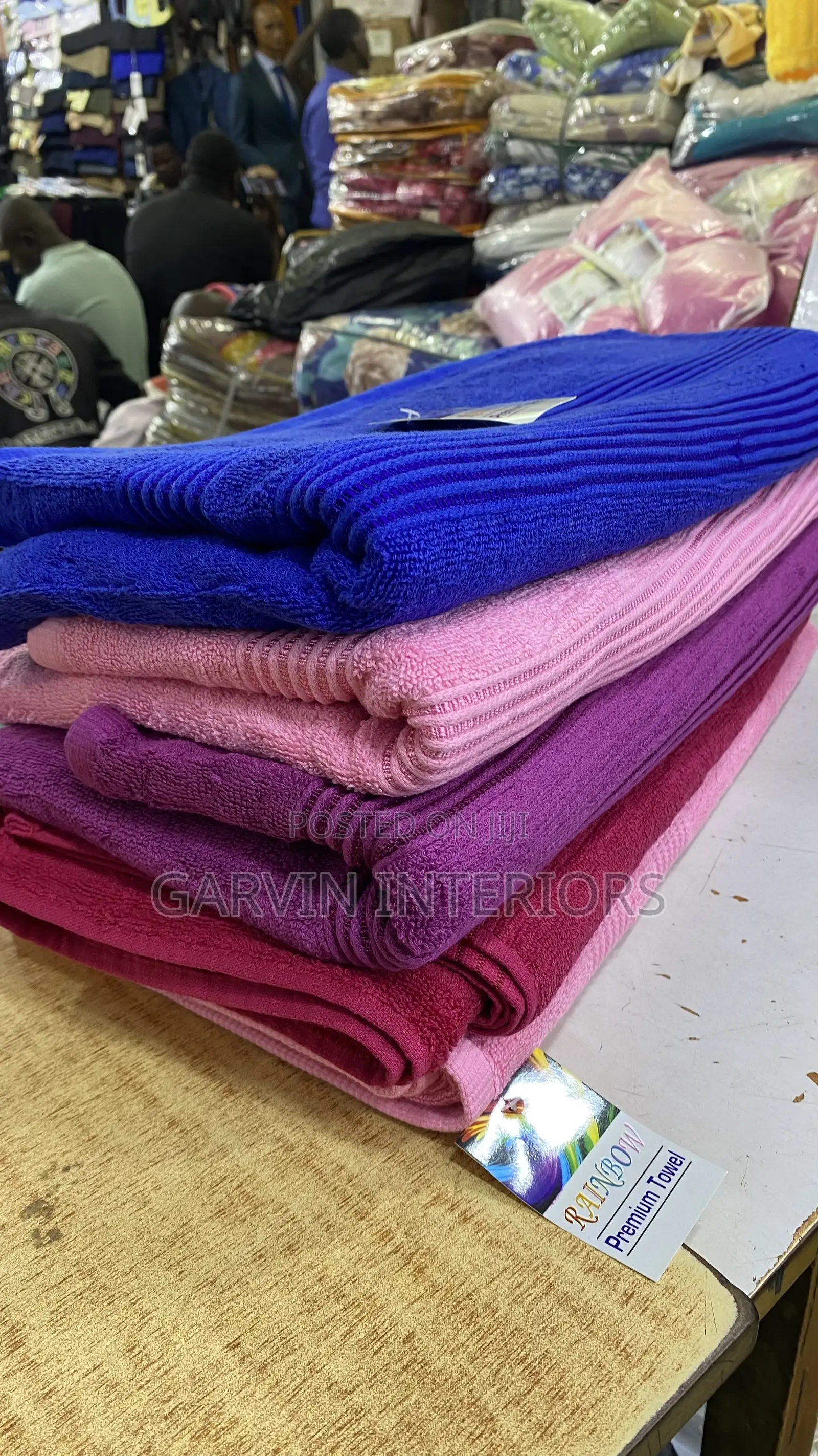 Premium Towels Available