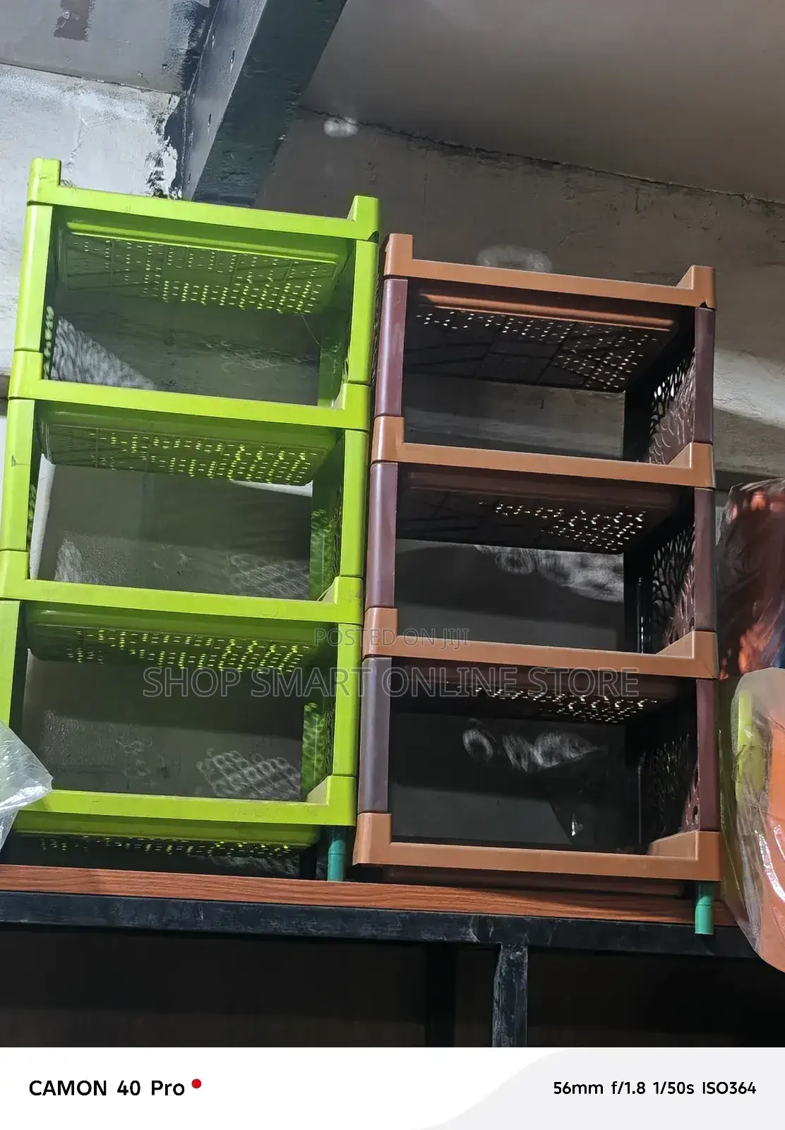 Kitchen Storage Rack Trolley 4 Layers