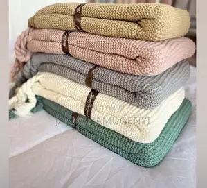 Heavy Throw Blankets Available in 4 Colors