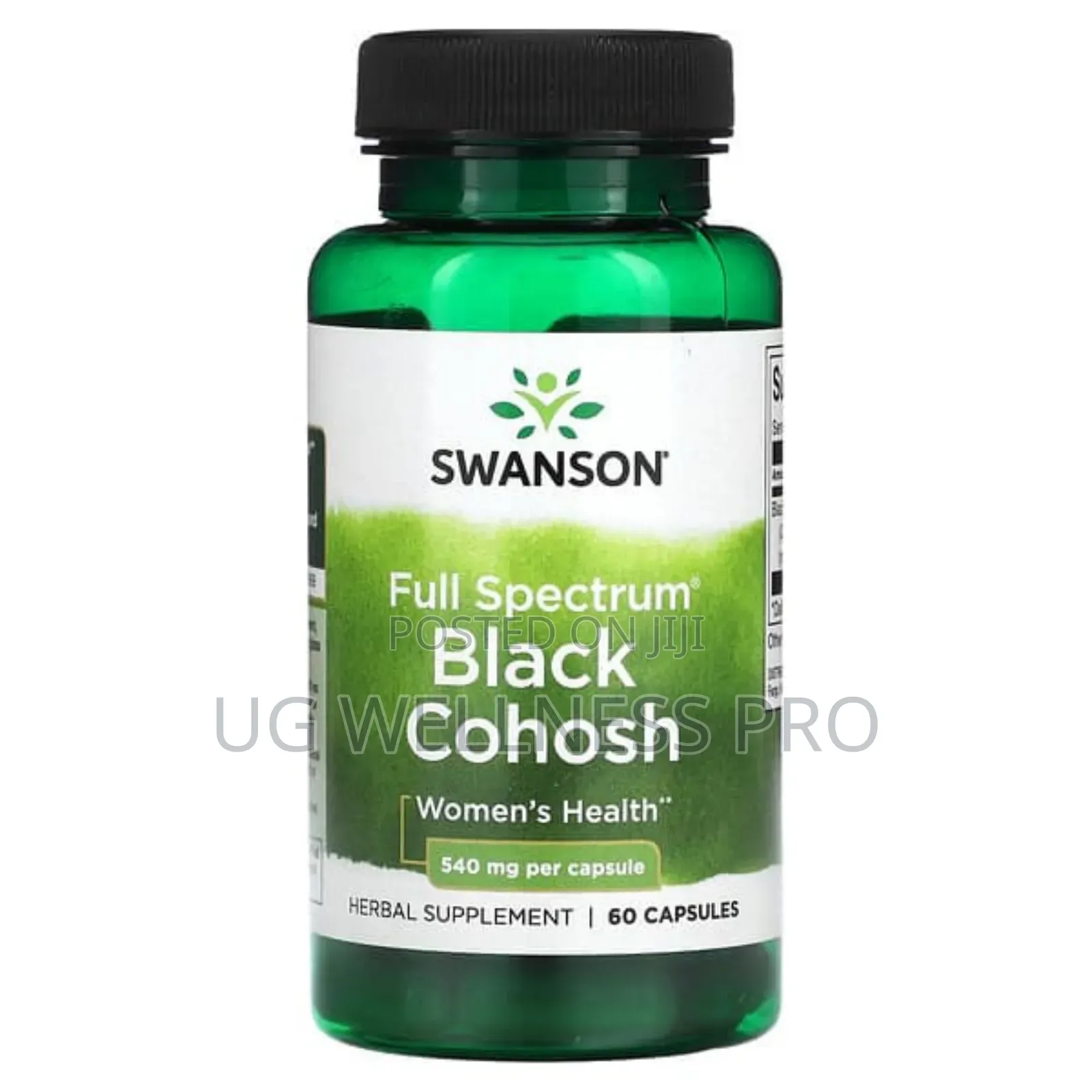 Swanson, Full Spectrum Black Cohosh, 540 Mg, 60 Capsules