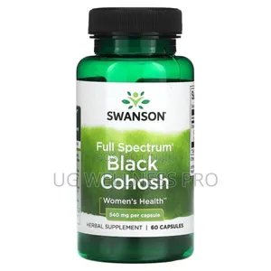 Swanson, Full Spectrum Black Cohosh, 540 Mg, 60 Capsules