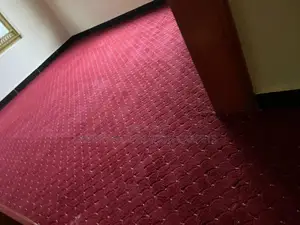 Maroon Dot Sofa Woolen Carpets