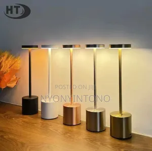 Rechargeable Ambient Bedside Lamp With Touch Control Pannel