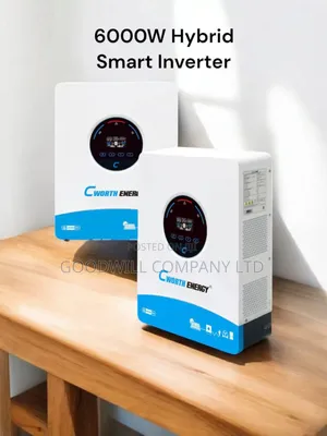 6000w/6kva Pure Sine Wave Smart Hybrid Inverter