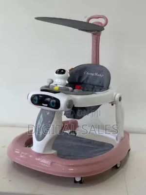 Adjustable /3-in-1 Activity Baby Push Walker, Age 6 Months+