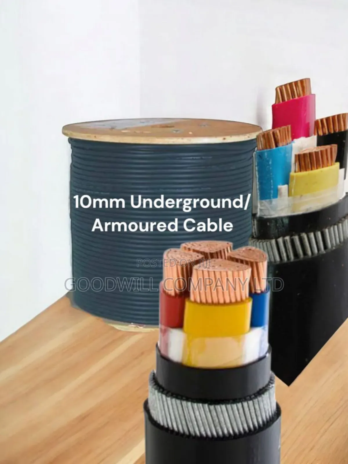 10mm 4core Armoured/Underground Cable for Electrical Wiring