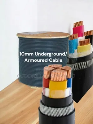 10mm 4core Armoured/Underground Cable for Electrical Wiring