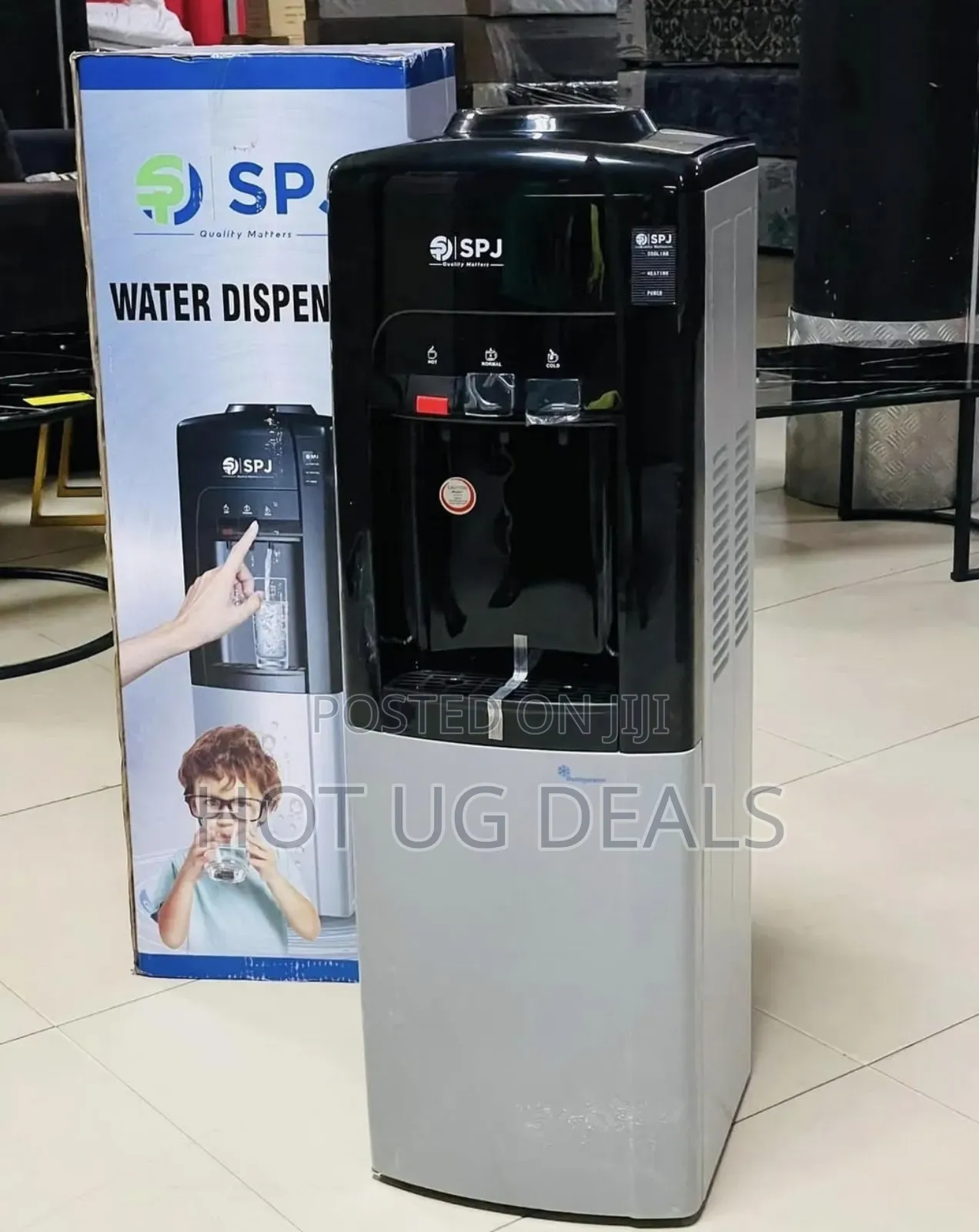 Spj Cold, Normal And Hot Water Dispenser With Cabinet