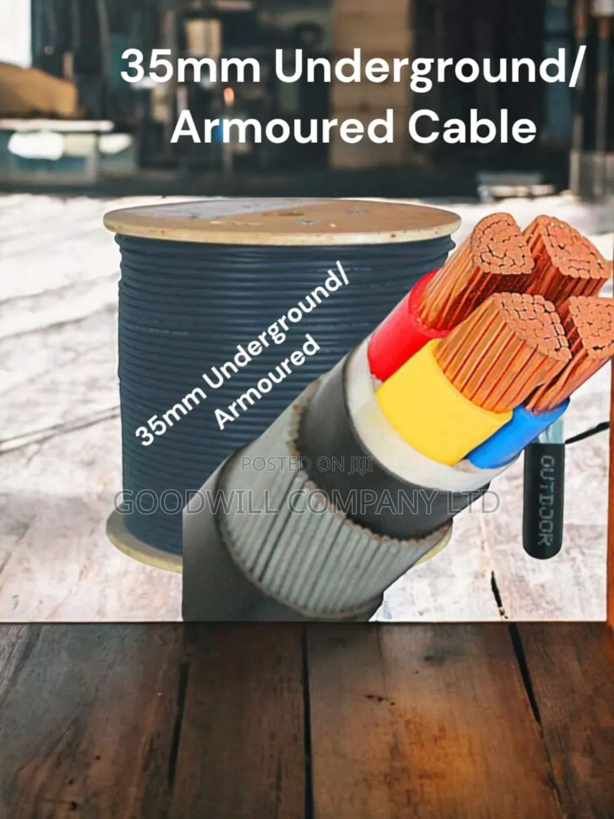 35mm 4core Armoured/ Underground Cable for Electrical Wiring