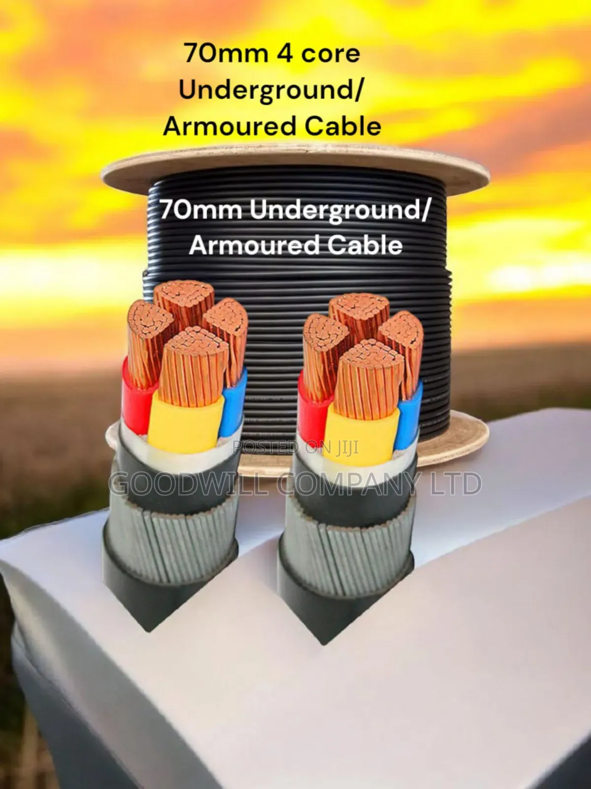 70mm 4core Armoured/Underground Cable for Electrical Wiring