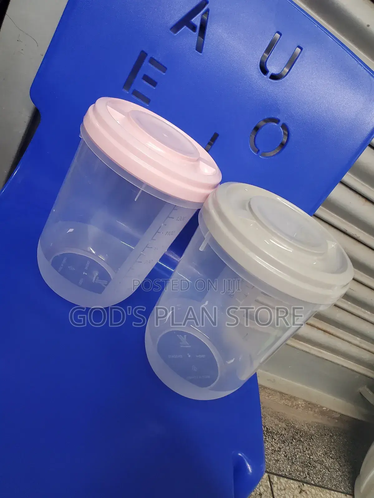 Plastic Sugar Storage Containers 2pcs