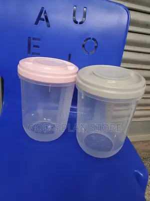 Plastic Sugar Storage Containers 2pcs