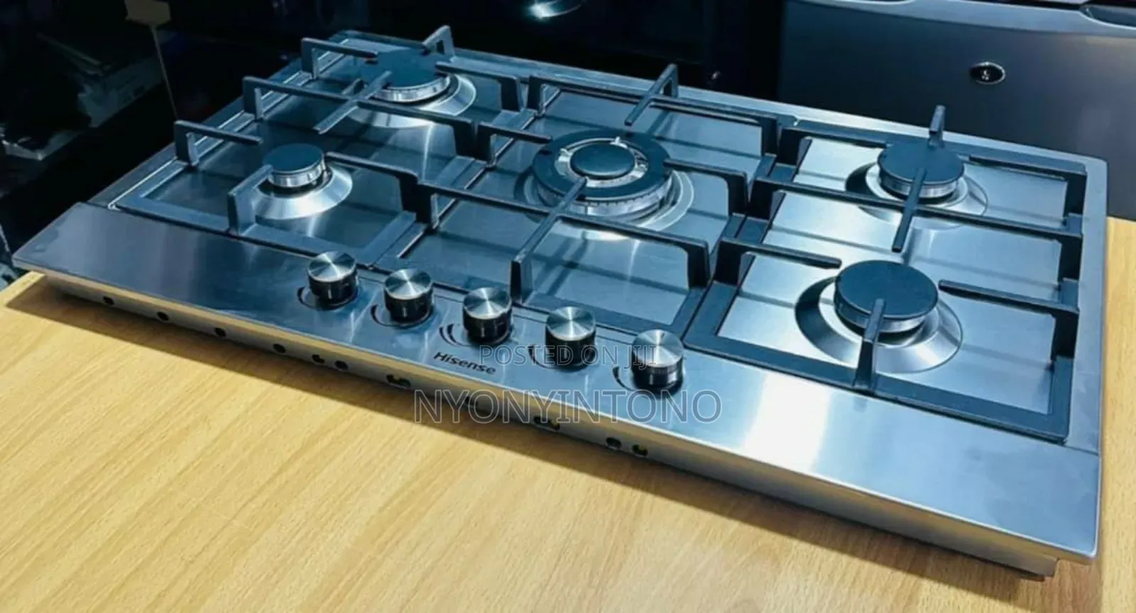 Hisense 90cm Inbuilt Full Gas Hob