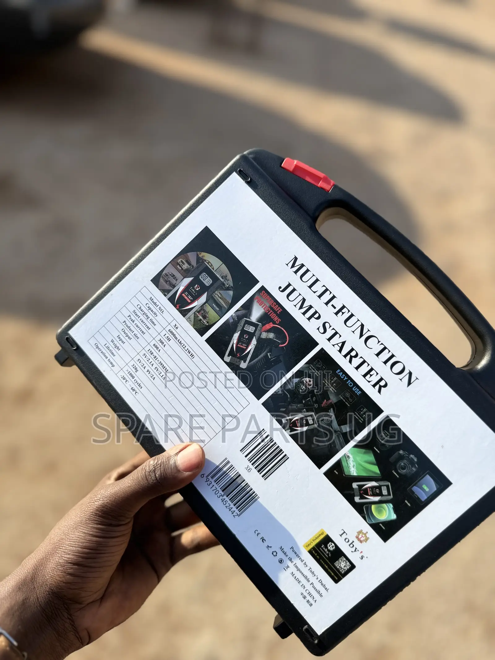 Tobys Multi Function Jump Starter