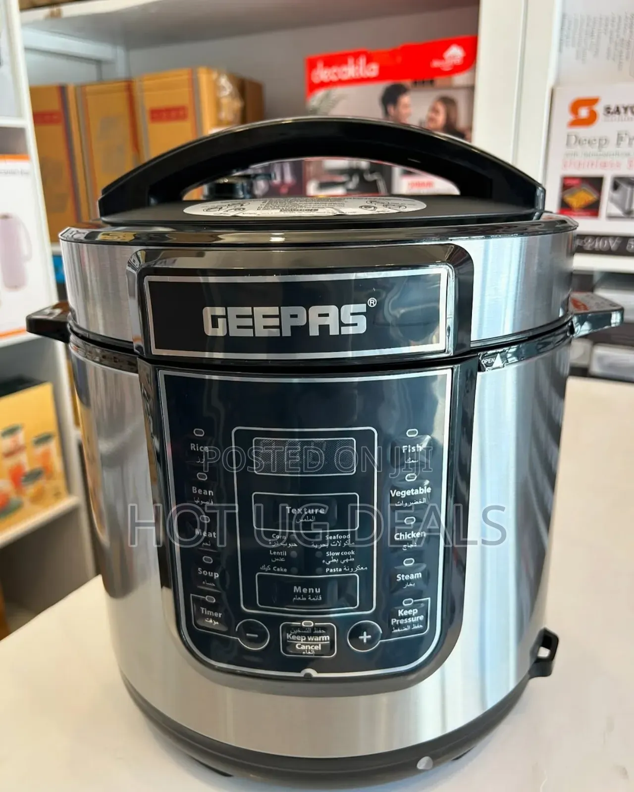 14-in-1 8l Digital Multi-cooker And Pressure Cooker - Black