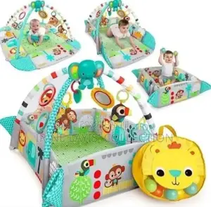 Baby's 5 In 1 Gym Activity Crawling Music Mat