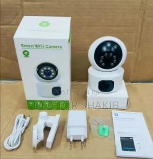 New 4g Sim Card Dual Lens Smart CCTV Camera
