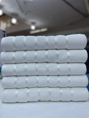 White Cotton Towels 70 * 150