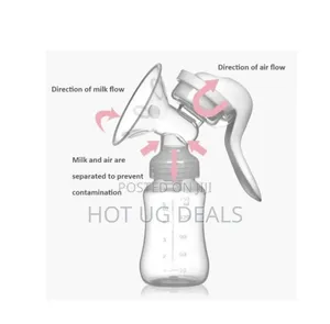 Manual Breast Pump Powerful Suction Cup Milk Extractor