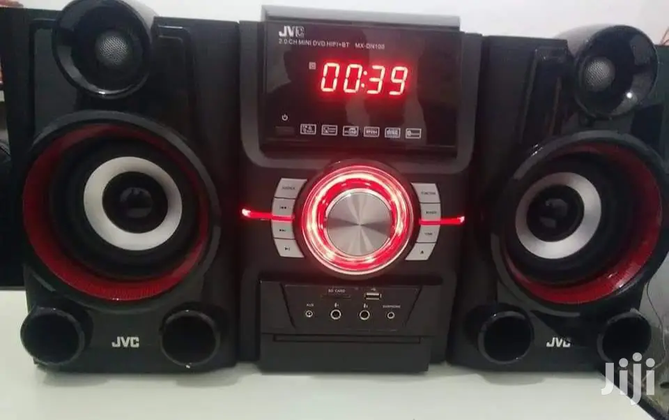 JVC 2.0 Channel Mini DVD Hi-Fi System With Bluetooth