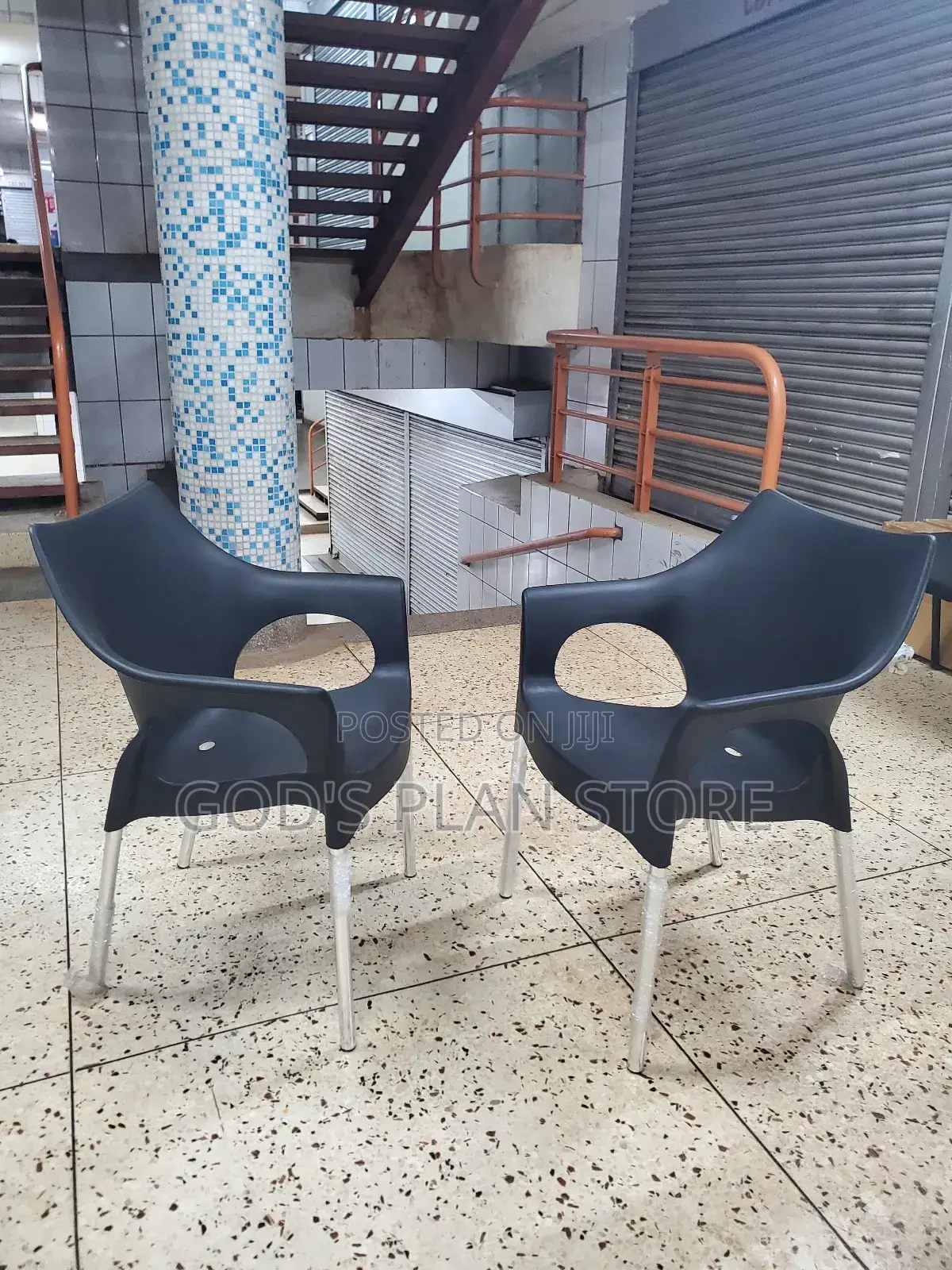Office Plastic Chair Office Plastic Chair Black
