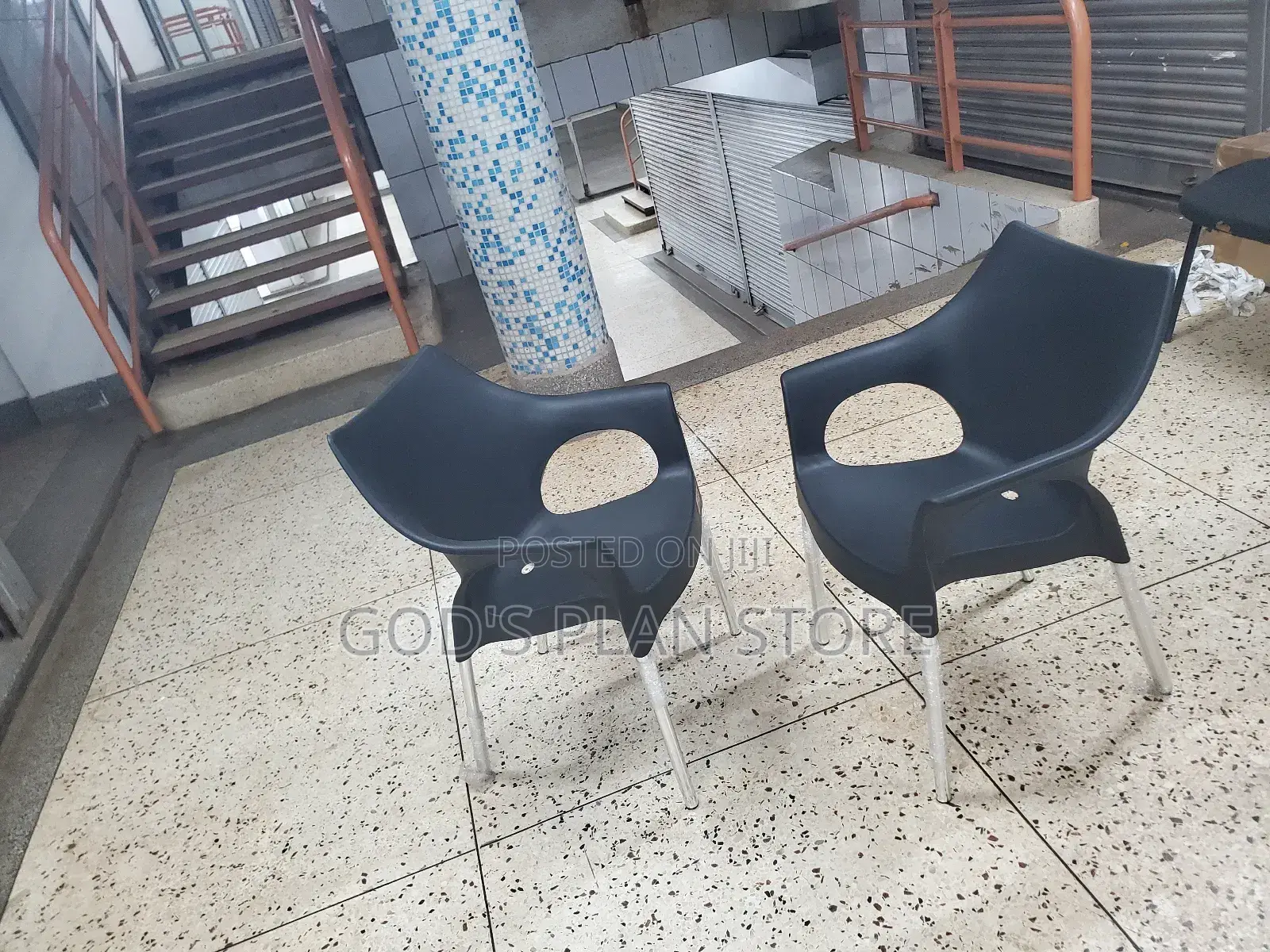 Office Plastic Chair Office Plastic Chair Black
