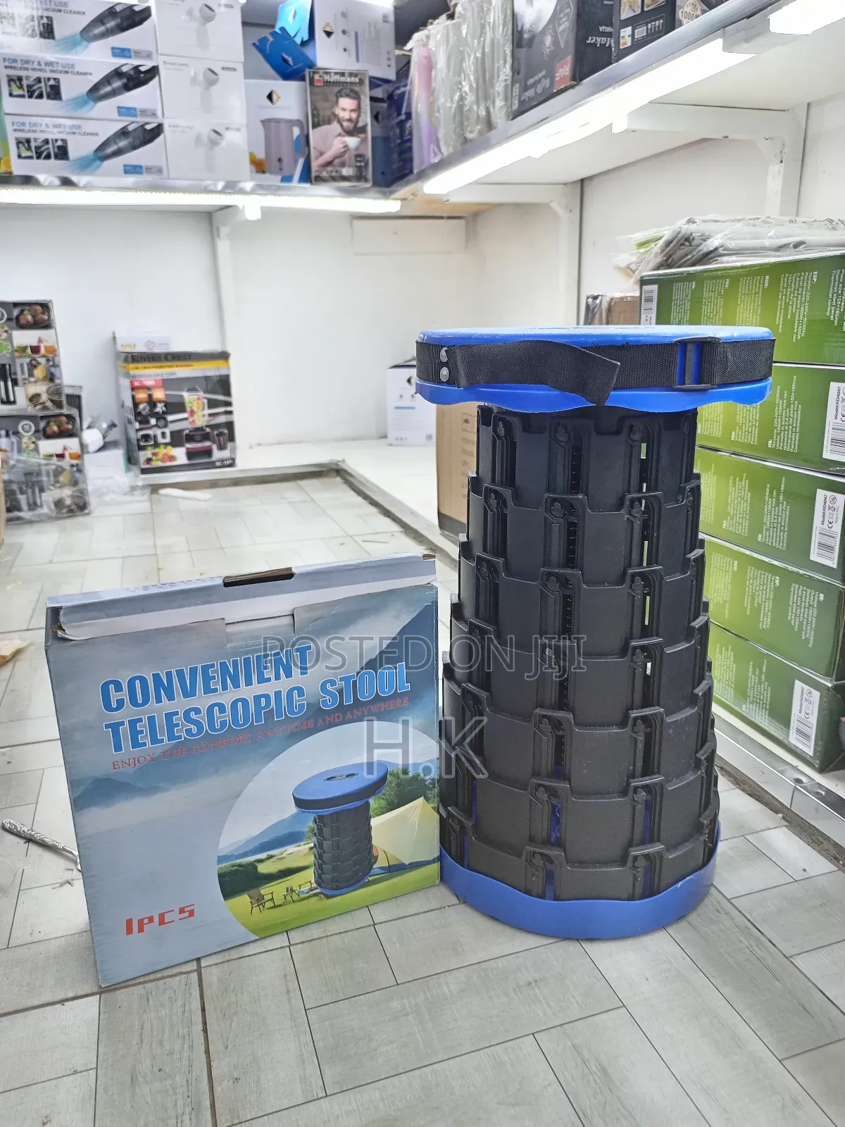 Portable Telescopic Stool.