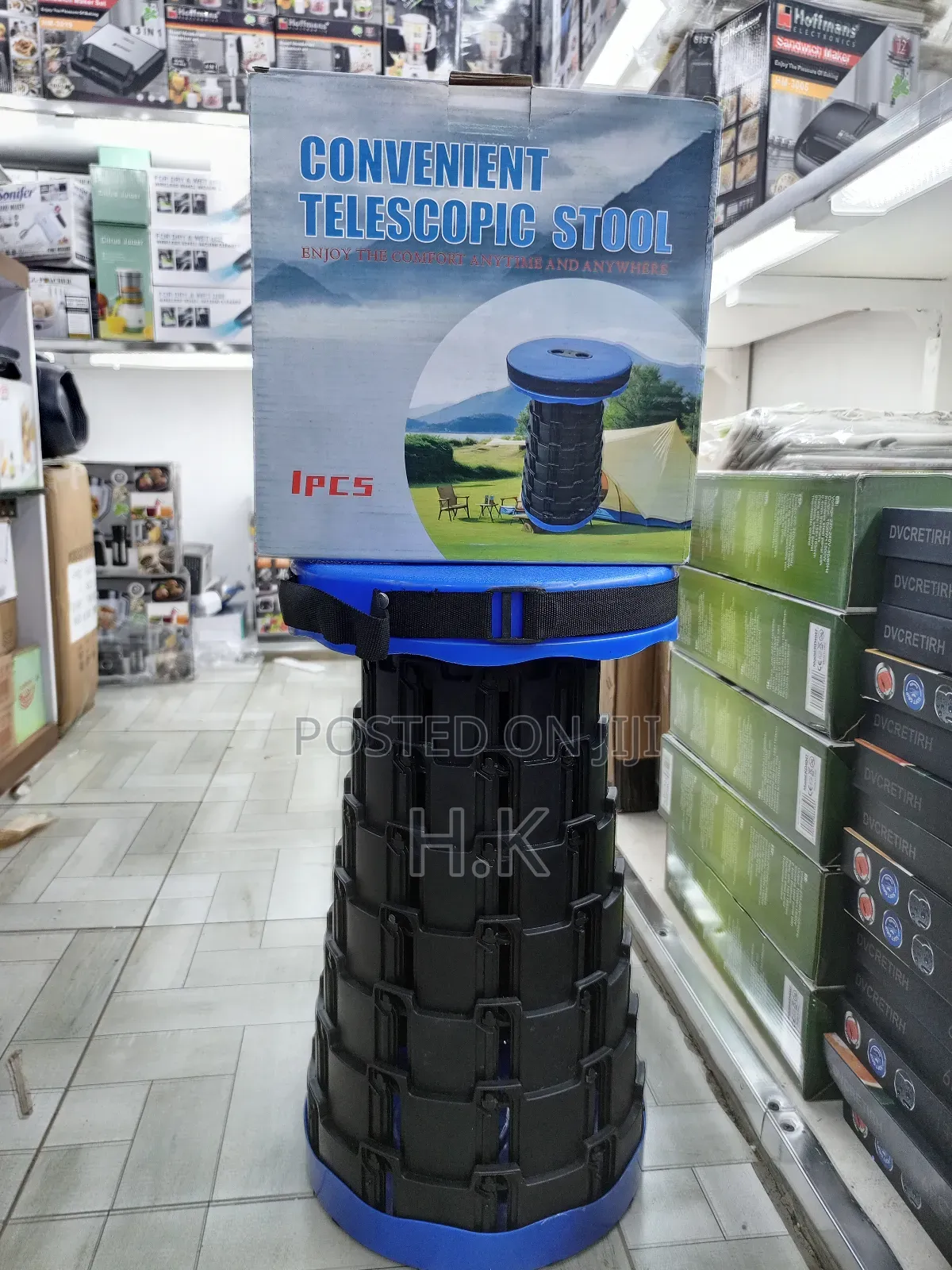 Portable Telescopic Stool.