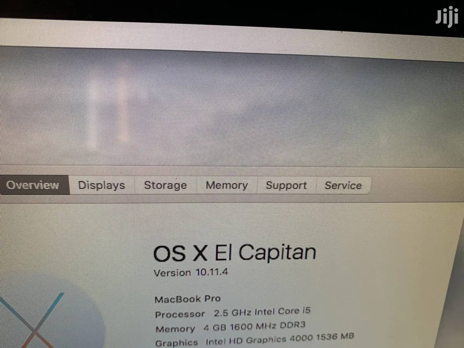 Laptop Apple MacBook Pro 4GB Intel Core I5 HDD 500GB