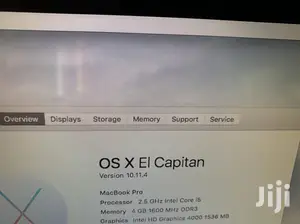 Laptop Apple MacBook Pro 4GB Intel Core I5 HDD 500GB