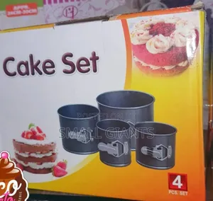 4-Piece Non-Stick Cake Pan Set
