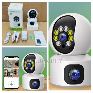 4g Sim Card Smart Dual Lens Smart Cctv Camera